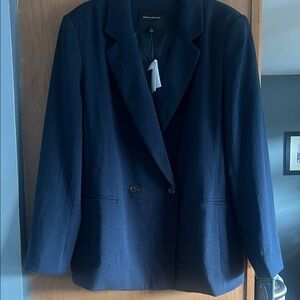 Banana RepublicFactory Dark Blue /Navy  Blazer
Size 14 
New